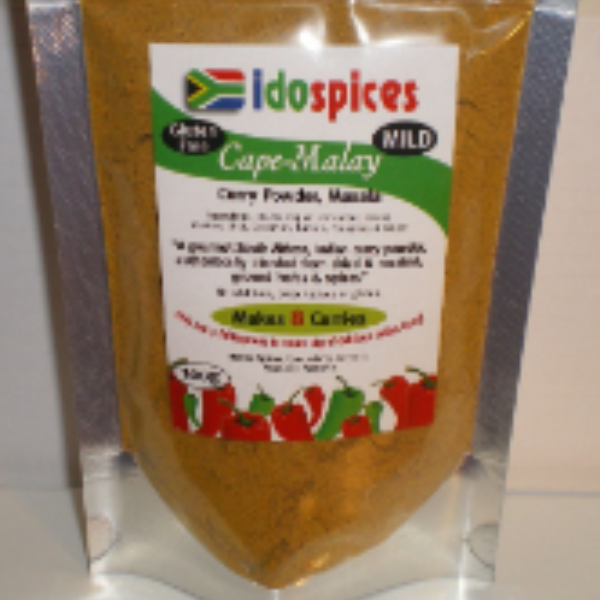 	 Cape-Malay MILD curry powder, masala 125g