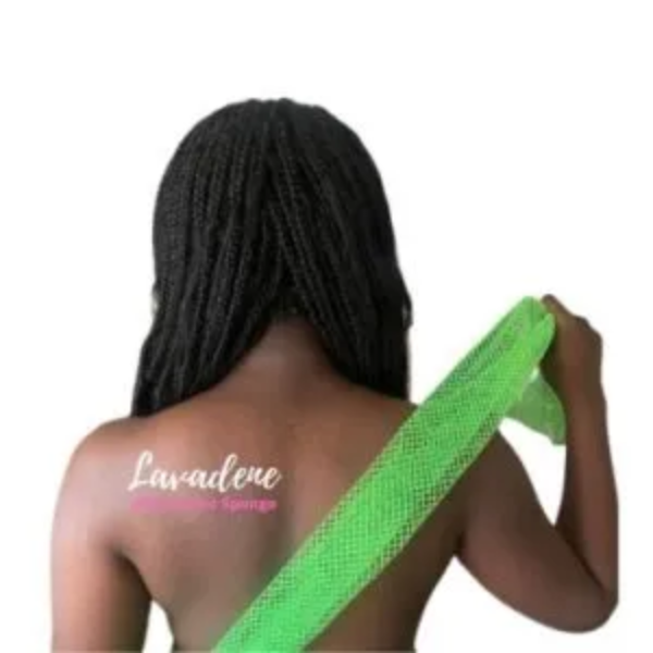 African Net Sponge – African Exfoliating Net – Lime Green
